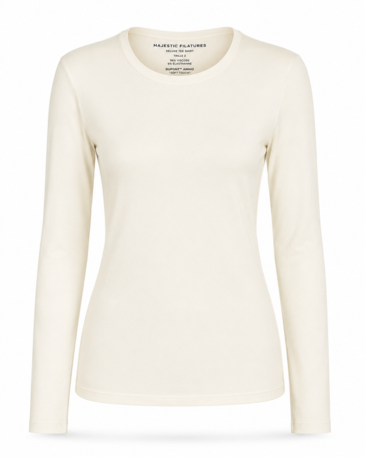 Majestic Filatures - Soft touch long sleeves crewneck