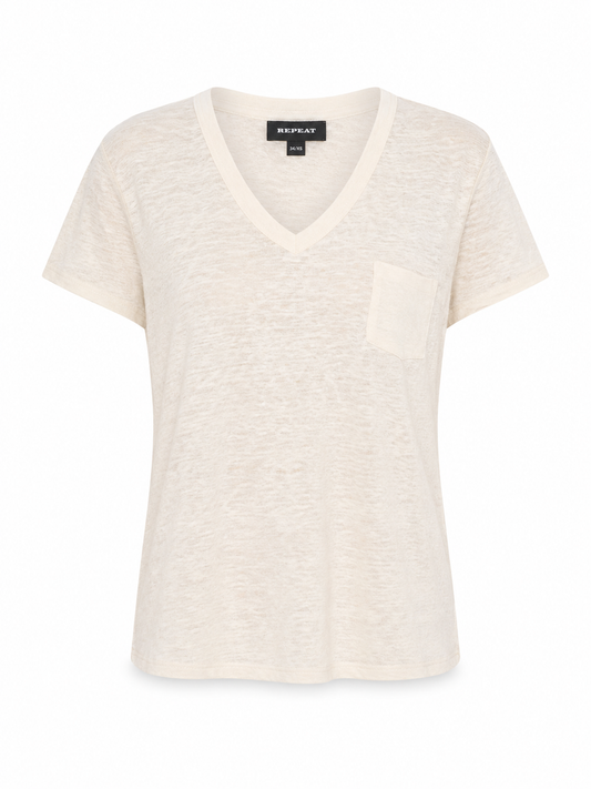 Repeat - Linen t-shirt