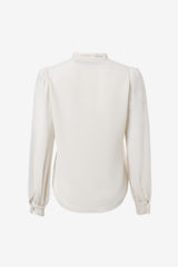 Blouse manches longues avec foulard Blouse manches longues avec foulard
