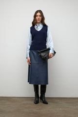 Cable sleeveless knit top Cable sleeveless knit top