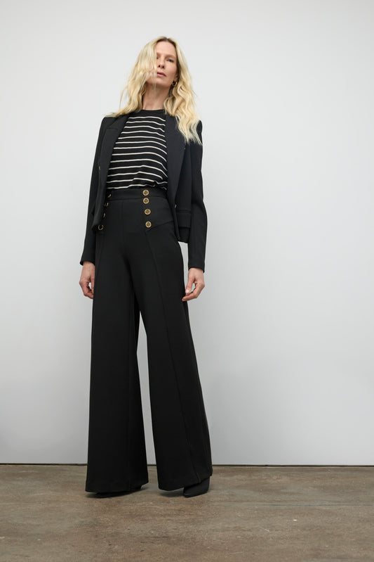 Wide leg sailor pant