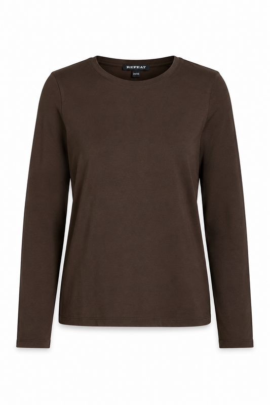 Repeat long - sleeved top