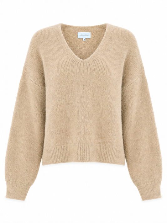 American Dream - Milana Alapaca V-neck sweater