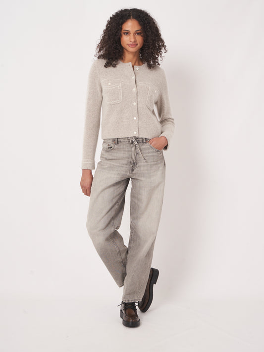 Repeat-Cashmere cardigan