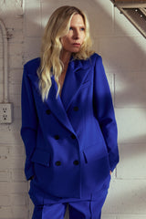Double breast boyfriend jacket