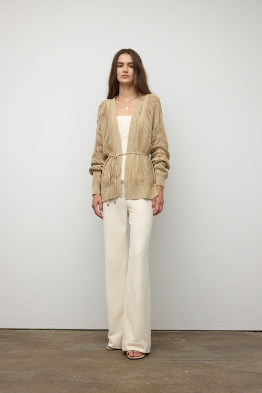 Long sleeve crochet cardigan