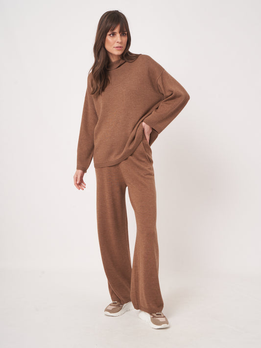 Repeat-Wool knitted pants