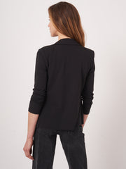 Repeat-Sweatshirt blazer