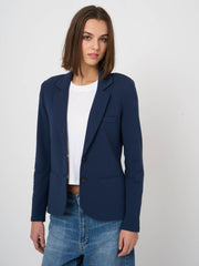 Repeat-Sweatshirt blazer