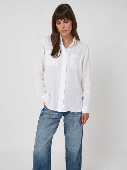 Repeat- Blouse tissé 100% lin