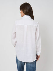 Repeat - 100% Linen woven blouse