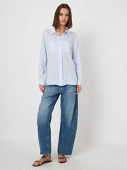 Repeat - 100% Linen woven blouse