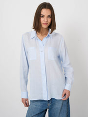 Repeat - 100% Linen woven blouse