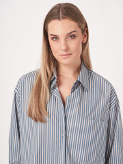 Repeat-Striped blouse