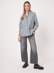 Repeat-Striped blouse