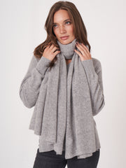 Repeat - 100% organic cashmere knitted scarf