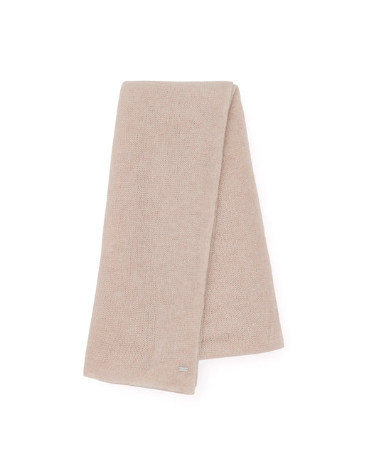 Repeat - 100% organic cashmere knitted scarf