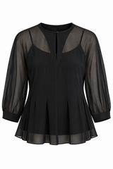 Blouse manches 3/4