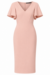 Robe Power à manches courtes en cloche