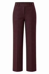 Pantalon droit avec ceinture élastique au dos