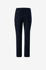 Pintuck straight leg trouser