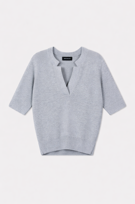 Repeat- Cotton and Cashmere Pullover