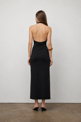 Dress to - Robe longue à col halter
