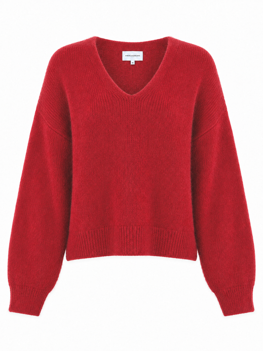 American Dream - Milana Alapaca V-neck sweater