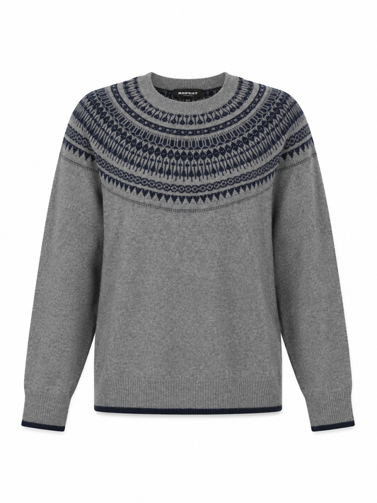 Repeat - Organic Cashmere Knitted Pullover