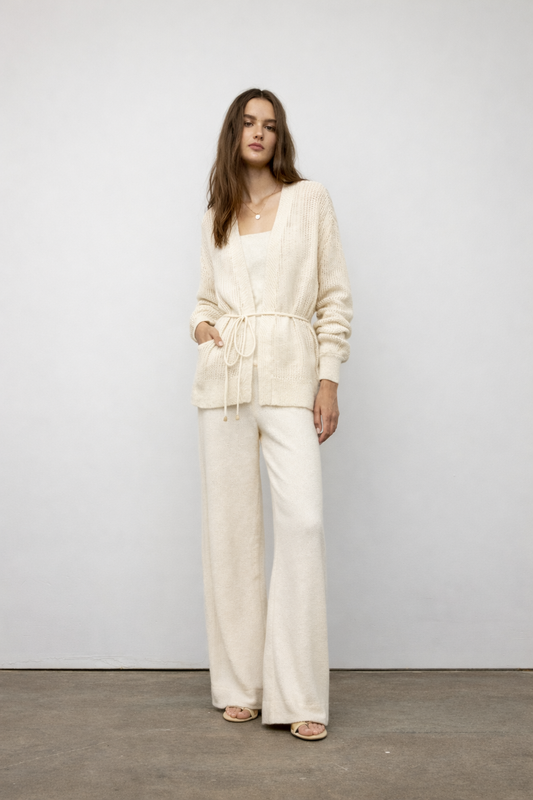 Long sleeve crochet cardigan