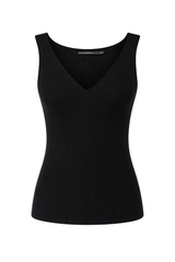 Viscose v-neck underpining