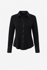 Button up combo shirt