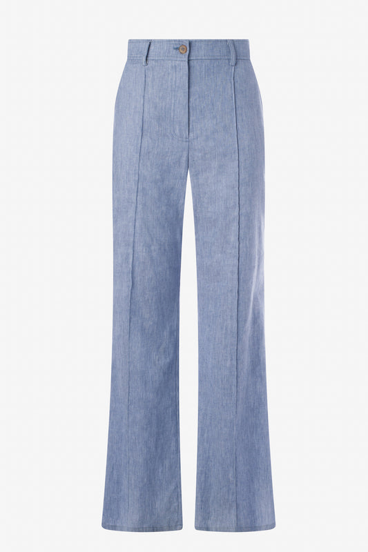 Wide flare denim pant