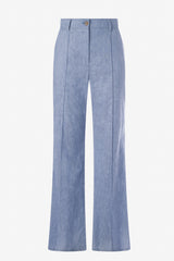 Wide flare denim pant