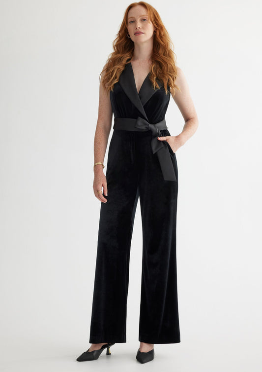 Velvet jumpsuit