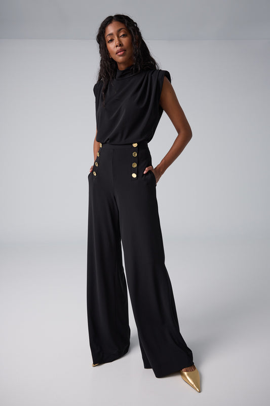 Wide leg sailor pant