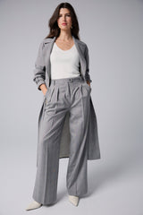 Front pleat pant