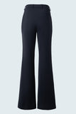 Straight leg pant with welt pockets