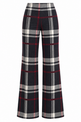 Pantalon à carreaux
