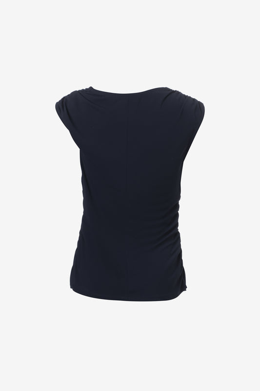 Top with shirring