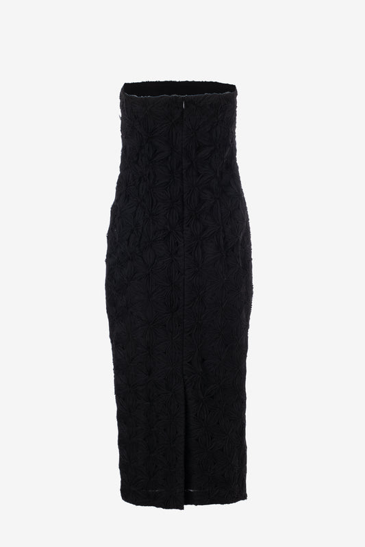 Fancy Fleur strapless dress