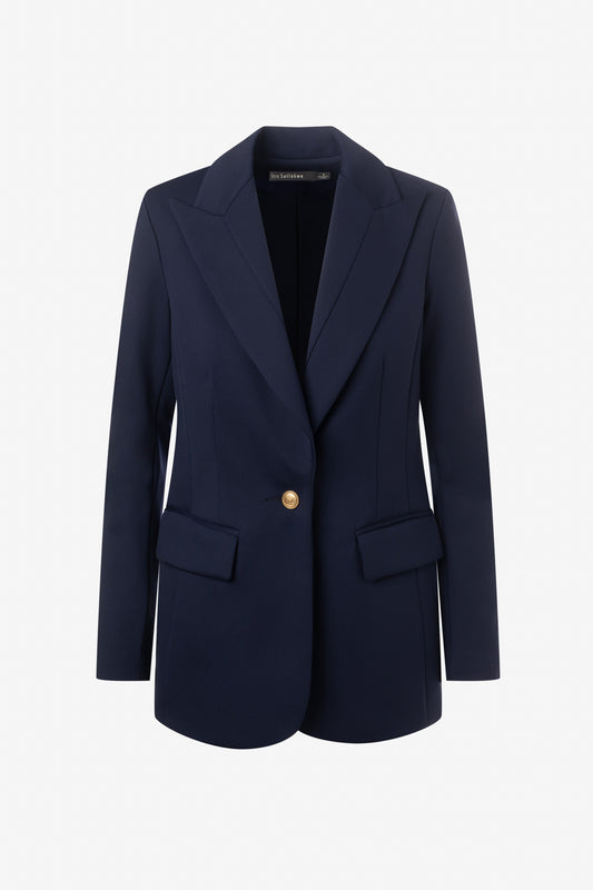 Jacket with flap pocket