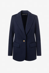 Jacket with flap pocket