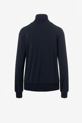 Haut col roulé avec combo tricot