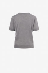 T-shirt tricot mélange merino