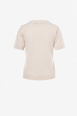 T-shirt tricot mélange merino