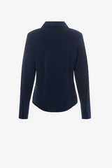 Button up combo shirt