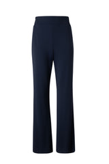 Pantalon droit à enfiler en jersey mat avec taille style boxer