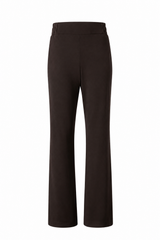 Pantalon droit à enfiler en jersey mat avec taille style boxer