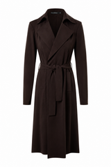 Trench en jersey mat